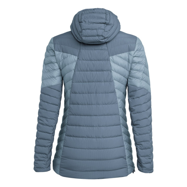 grey women's jacket with hood