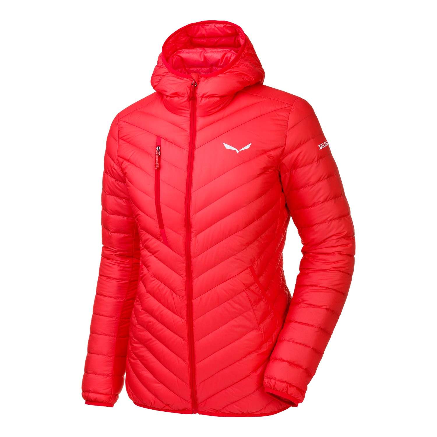 women's alpine down hooded jacket