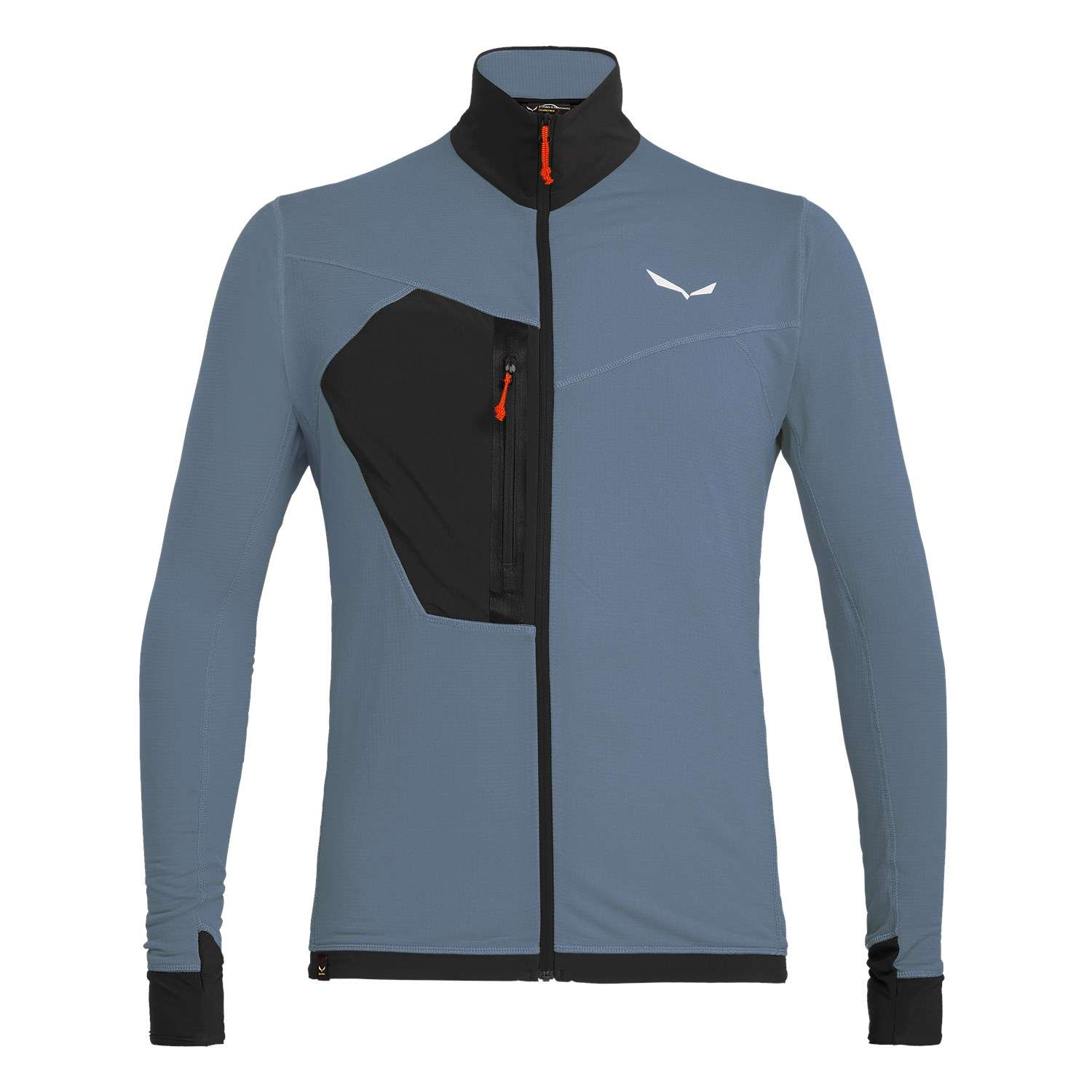 men's lightweight full zip fleece