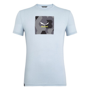 Salewa Herren Camou Box Dry M S//S Tee Blusen /& T-Shirts